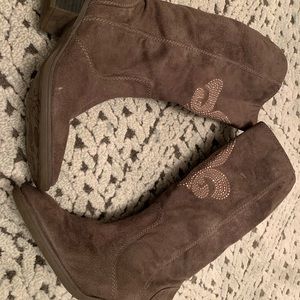 Ladies KVZ boots with sequin